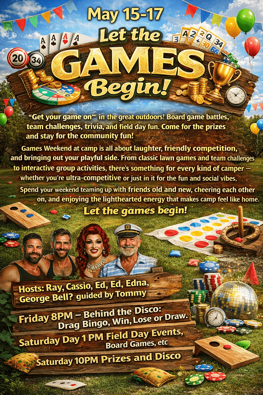 Let the Games Begin!