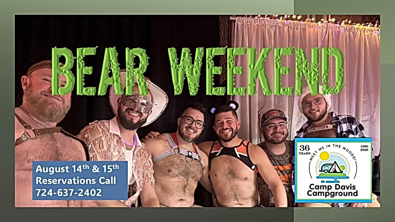 Bear weekend August 14-15