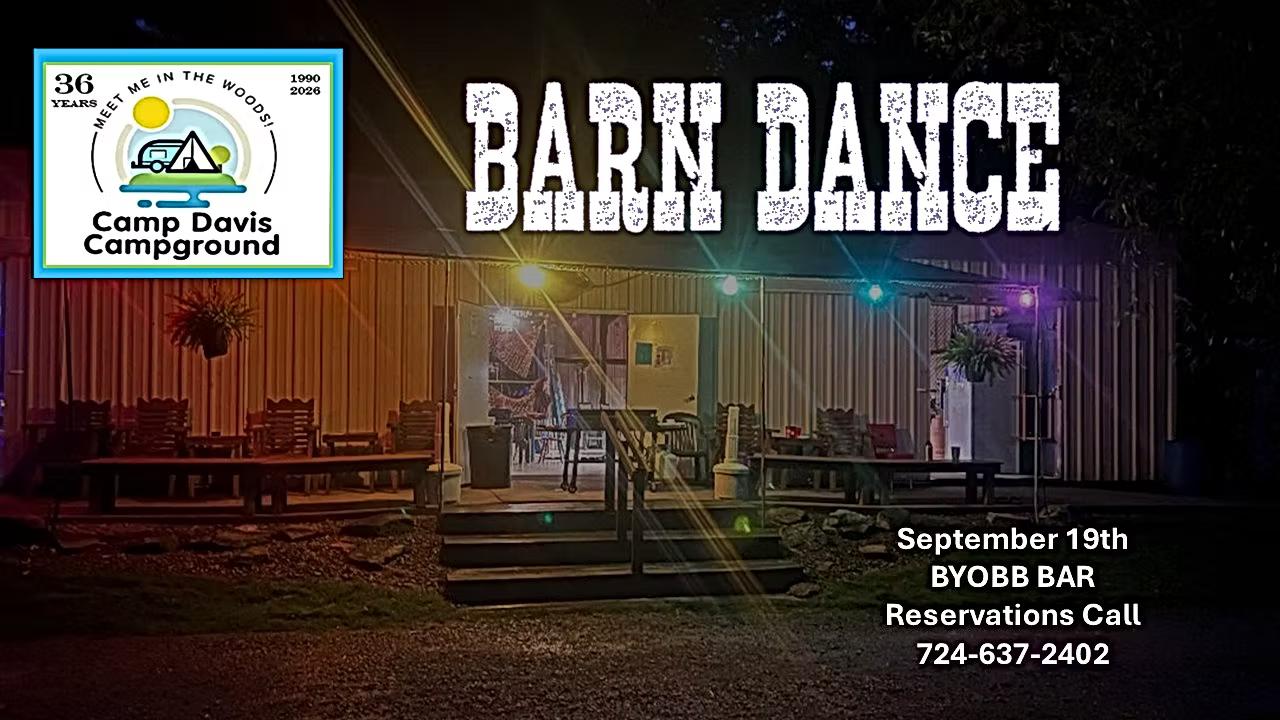 You're invited to a lively Barn Dance on September 19th!