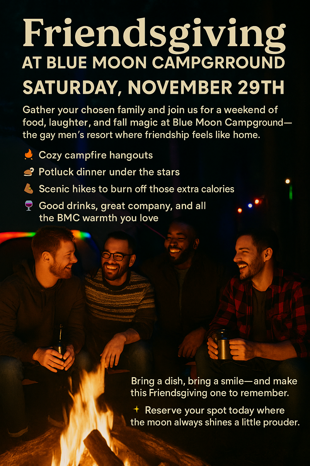 NOVEMBER 29th. FRIENDSGIVING